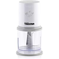 Tristar BL-4020 Mini Picadora eléctrica con botón operacional- capacidad de 0.5 L- cuchillas desmontables de acero…